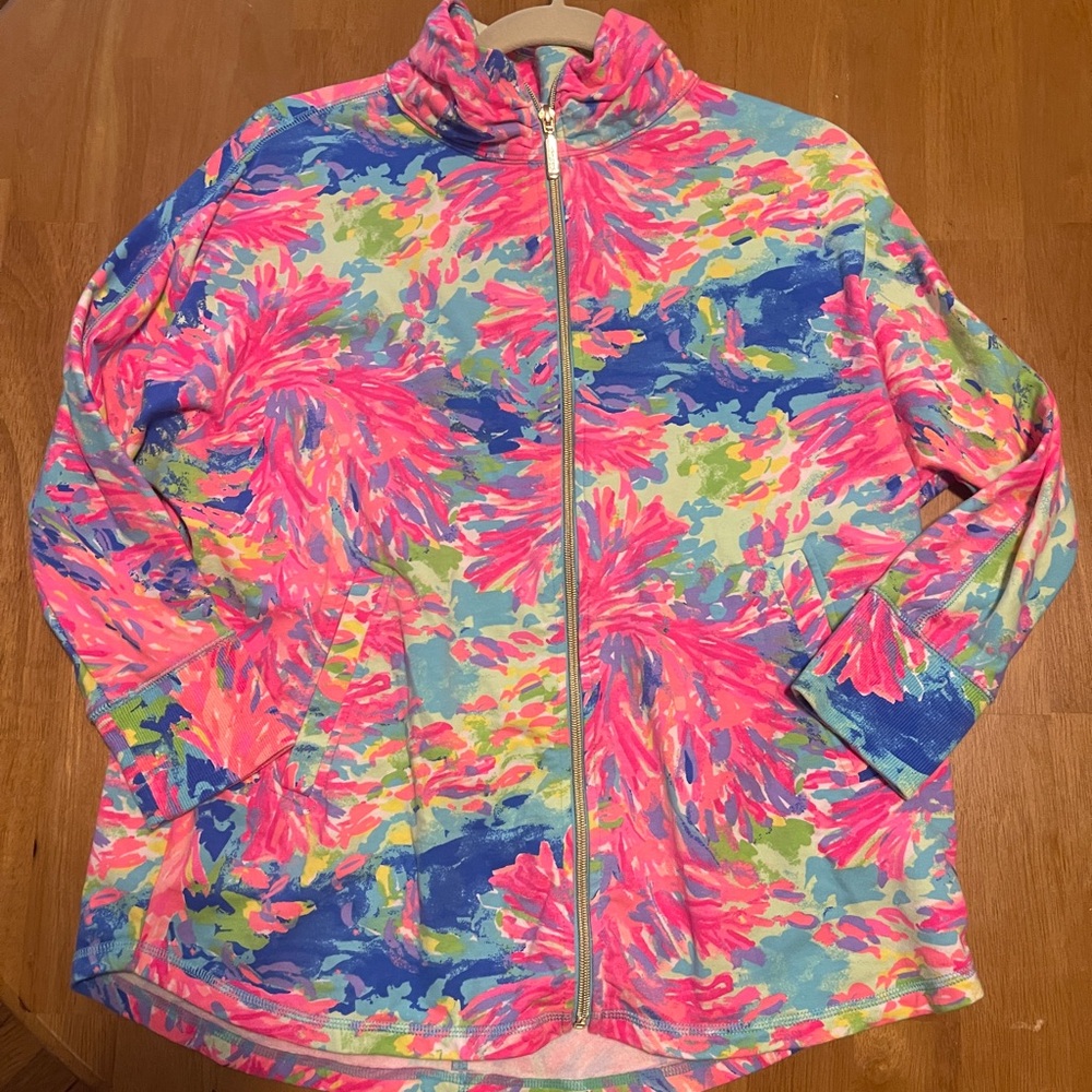 Lilly Pulitzer full zip up